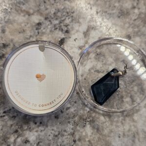 Swarovski Blue Shadow Crystal Pendant